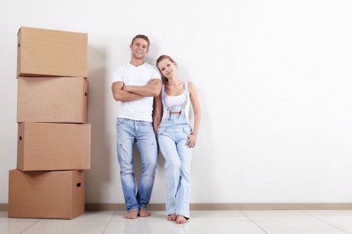 Customer raising a complaint about a removal van service