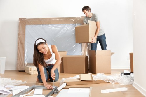 Packing boxes and moving supplies for Bow homes and businesses