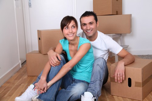 Safe and organised removal van service in Bow