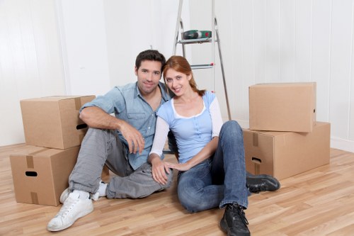Careful handling of furniture during a Bow house removal service