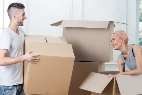 Commercial moving truck service near Bow for office equipment