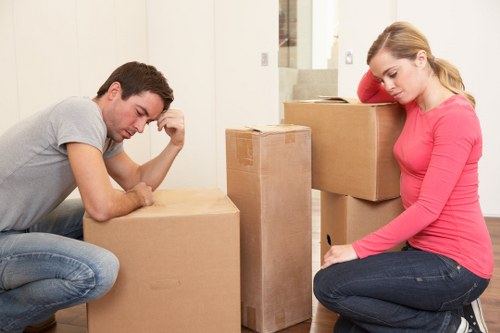 Local removal company handling a flat move in Bow