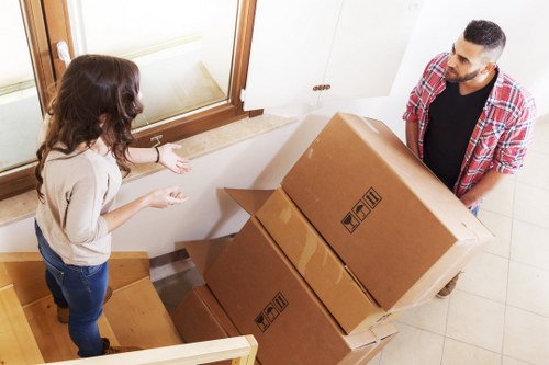 Commercial furniture pick-up for offices and businesses in Bow